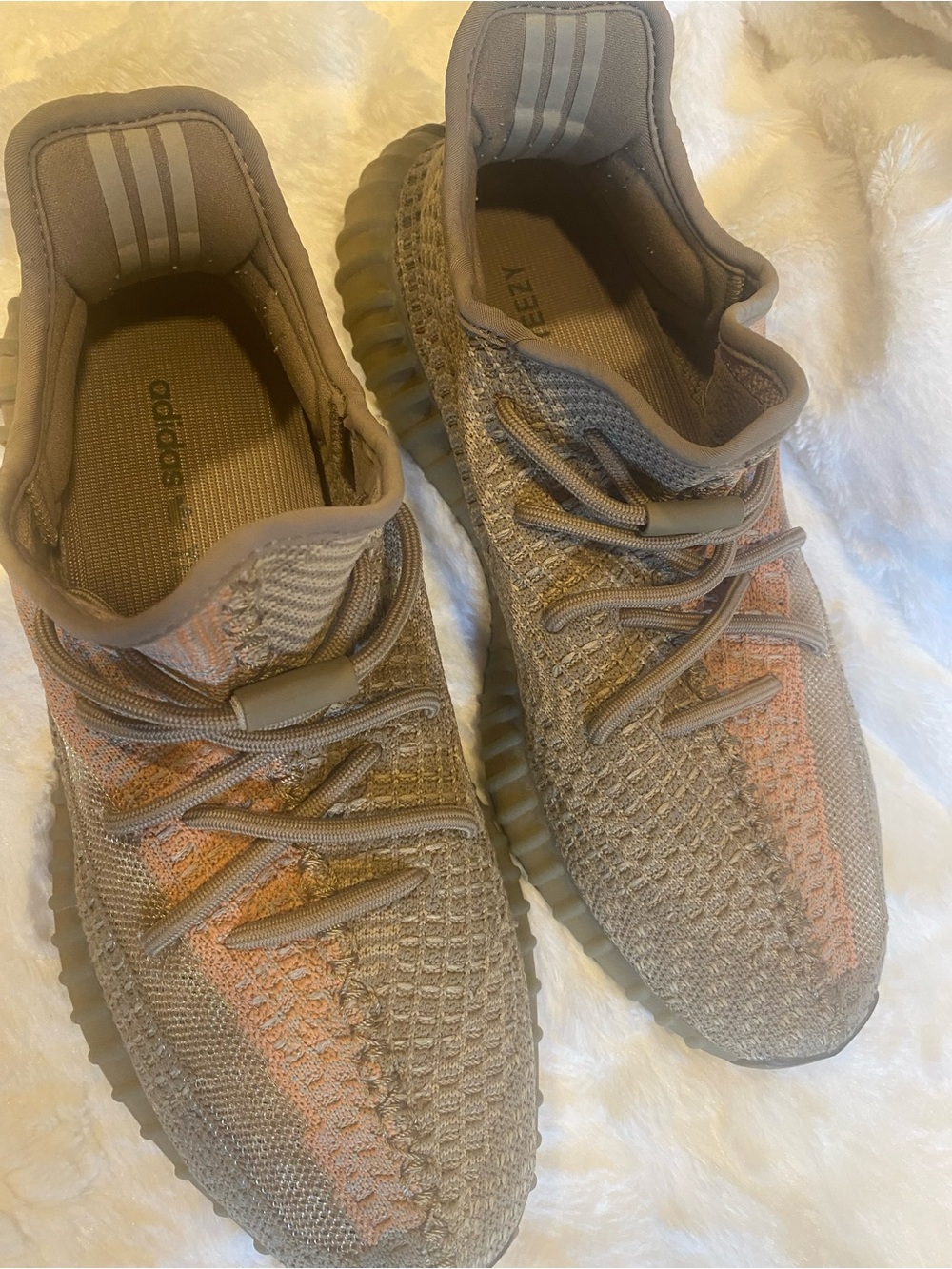 Adidas Yeezy Boost 350 V2 Brown Knit Sneakers